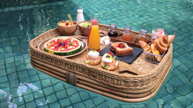 Floating breakfasts are becoming a trend, here's why