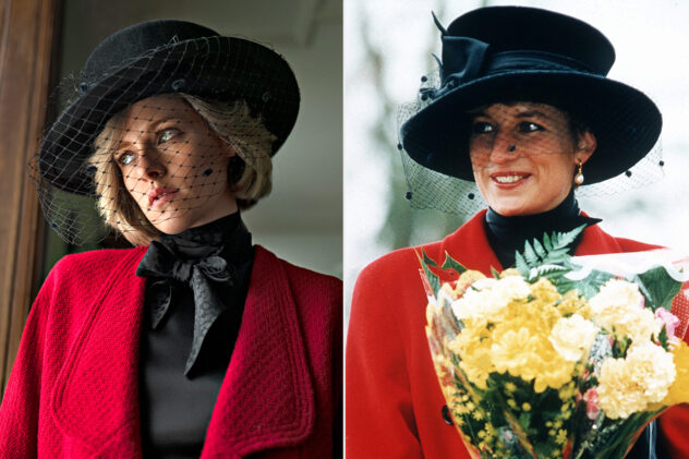 Kristen Stewart as Princess Diana in “Spencer” biopic
