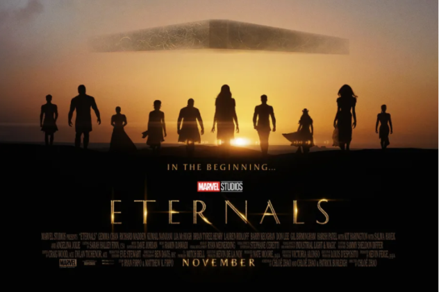 Eternals dominates in US box office charts