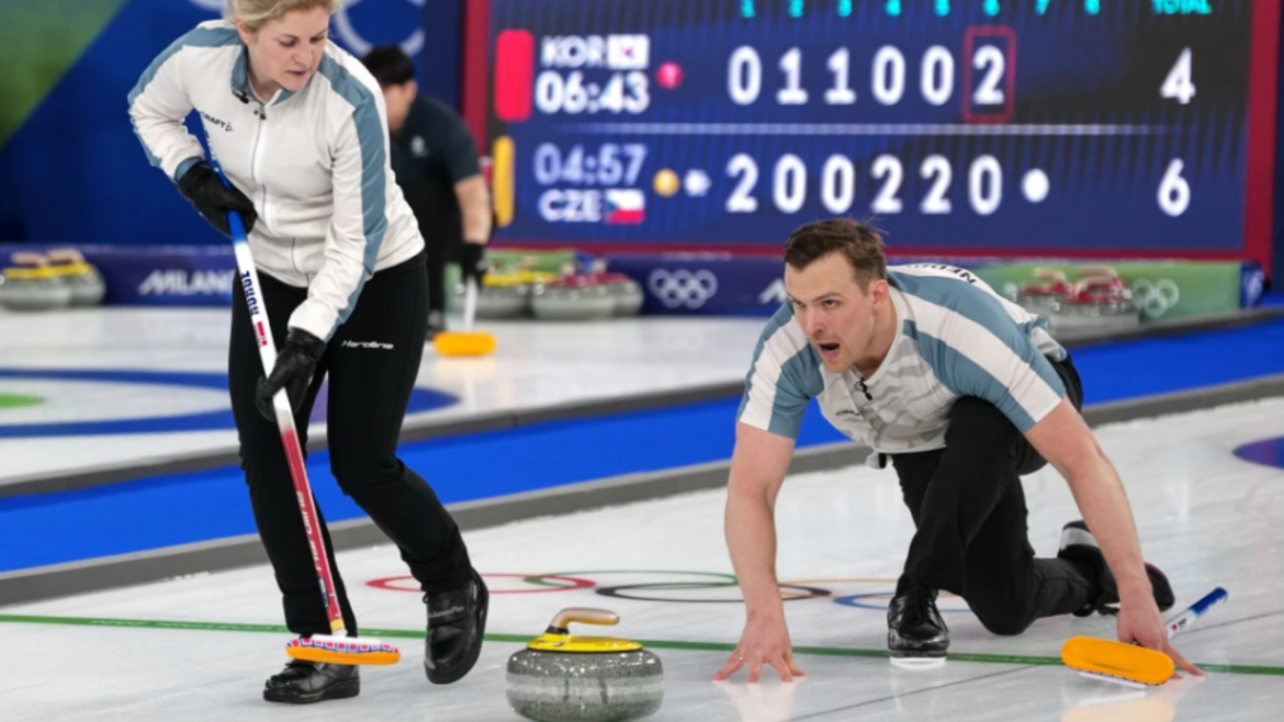 Olympic curling